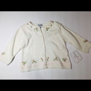 18 Month Embroidered Cardigan